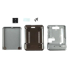 Алюминиевый корпус QUMO Argon NEO для Raspberry Pi 4 с магнитным креплением, grey(RS044)