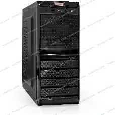Компьютерный корпус ExeGate EX278400RUS Miditower ExeGate XP-329S Black, ATX, (XP600, Black,120мм), 2хUSB, Audio
