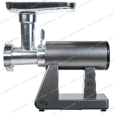 Мясорубка электрическая OASIS MG-DM1 серый, 2500 Вт, 1.5 кг/мин, реверс, защита от перегрузки, металлический лоток, насадки - 8