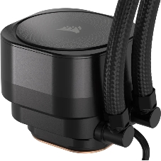 Система жидкостного охлаждения Corsair NAUTILUS 240 ARGB (240мм, черный, ARGB/ Fans: 2x120мм, 74.37CFM, 34dBA, 2100RPM/ S: 1851, 1700, AM5, AM4)