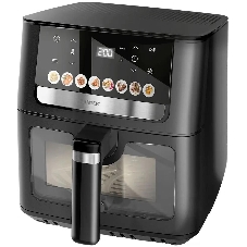 Аэрогриль Centek CT-3104 черный, 1900 Вт, 9 л, сенсор, 8 программ