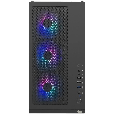 Компьютер IRU Tactio 510B7GP TWR i7 14700F (2.1) 32Gb SSD1Tb RTX 5070 12Gb Windows 11 Pro GbitEth 850W черный (RUS) (2126640)