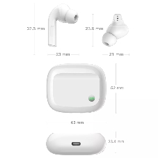 Беспроводные наушники Xiaomi ZMI PurPods Pro Wireless Noise Cancelling Earphone TW100ZM (ZMKTW100GLWH)