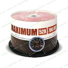 Диск CD-R Mirex 700 Mb, 52х, Maximum, Cake Box (50), (50/300)