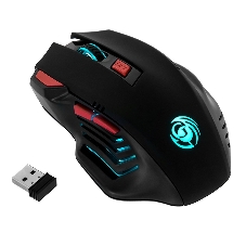 Мышь беспроводная Dialog Gan-Kata MRGK-14UR черный, 1600 dpi, радиоканал, USB, кнопки - 6