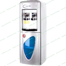 Кулер для воды Aqua Work 0.7LR, верхняя загрузка, нагрев 95 °С, охлаждение 10 °С, серебристый