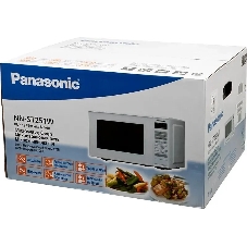 Микроволновая печь Panasonic NN-ST251WZPE белый, 20 л, 800 Вт, переключатели - сенсор