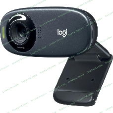 Веб-камера Logitech C310 HD 1280x720, 30 кадр/с, USB Type-A, микрофон (шумоподавление), автоосвещение, универсальное крепление