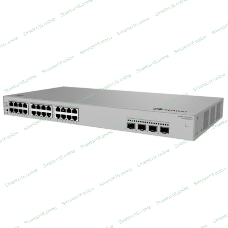Коммутатор Huawei S310S-24P4J (L2+, 24*10/100/1000BASE-T ports (400 W PoE+), 4*2.5GE SFP ports, built-in AC power)