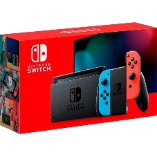 Игровая приставка Nintendo Switch OLED сине-красный