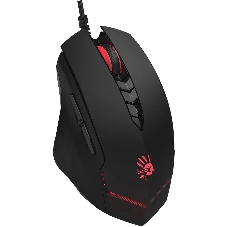 Мышь проводная A4Tech Bloody V8 черный, 3200 dpi, USB, кнопки - 8