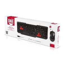 Комплект клавиатура+мышь Smartbuy ONE 230346AG беспроводной, USB, 1200 DPI, чёрный