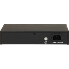 Коммутатор Tiandy TC-P3S010 Spec:G/0820/AT/110, 8×1 Гбит/с PoE + 2×1 Гбит/с Uplink, неуправляемый