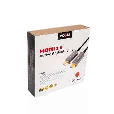 Активный оптический кабель HDMI 19M/M,ver. 2.0, 4K@60 Hz 20m VCOM