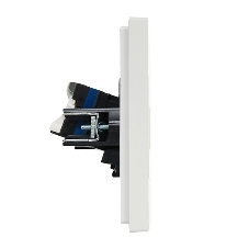 Розетка компьютерная IEK FORTE&PIANO FP234 2-ая RJ45 кат.6 белый