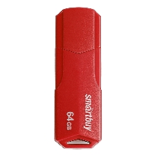 Флешка USB Smartbuy 64 Gb CLUE красный (SB64 GbCLU-R). 