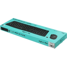 Комплект клавиатура+мышь Logitech MK295 беспроводной, USB, чёрный