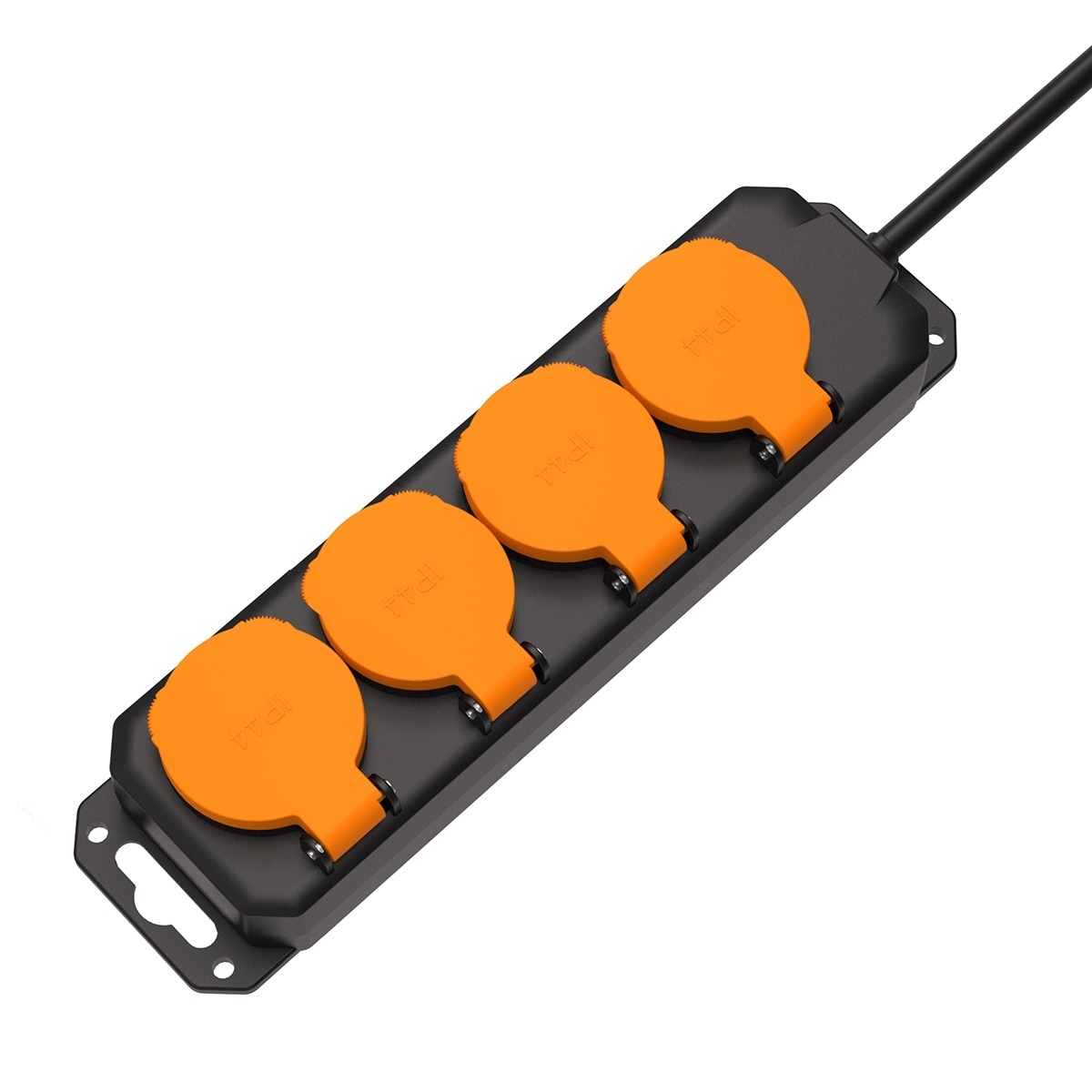 Удлинитель силовой Filum FL-PEC-4SCH-IP44 IP44, 4 розетки Schuko с кабелем 3х1.5 длиной 1.5 м.