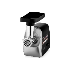 Мясорубка электрическая BRAYER BR1608 черный, 2000 Вт, 2.0 кг/мин, реверс, насадки - 8