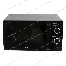 Микроволновая печь JVC JK-MW130M черный, 20 л, 700 Вт, переключатели - поворотный механизм