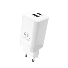 Сетевое зарядное устройство MORE CHOICE NC85i 1USB+1Type-C 3.0A PD 20W+QC3.0 для Lightning 8-pin Type-C, белый