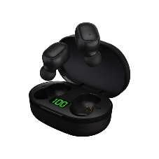 Наушники TWS Maxvi MHF-101BT UP черный, вкладыши, Bluetooth, сенсорное управление, до 4 ч