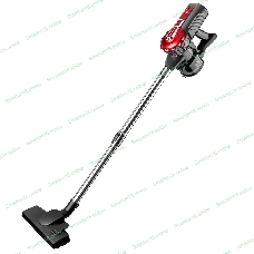 Пылесос вертикальный BRAYER BR4268 серый/красный, питание от сети, 185 Вт, уборка сухая, пылесборник 0,8 л