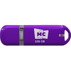 Флешка USB MORE CHOICE МФБ128 Purple (4620202558763), 128GB, USB 2.0, R/W15/6, фиолетовый Флешка USB MORE CHOICE МФБ128 Purple (4620202558763), 128GB, USB 2.0, R/W15/6, фиолетовый