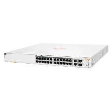 Коммутатор HPE Instant On 1960 24PoE+ 370W, 24×1 Гбит/с PoE+ + 4×10 Гбит/с SFP+, настраиваемый