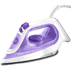 Утюг Braun SI3042VI фиолетовый/белый, 2350 Вт, 45 г/мин, 160 г/мин, 270 мл