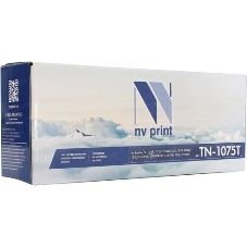 Картридж NVPrint NV-TN1075T (тип TN-1075) Black черный, 1000 стр., для Brother HL-1110R/1112/1210WR/1212/DCP-1510R/1512/1610WR/1612WR/MFC-1810R/1815/1912WR