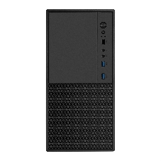Компьютерный корпус Minitower ExeGate BAA-308MU2-UNS500 (mATX, БП UNS500 с вент. 12см, 1хUSB+2хUSB 3.0, HD Audio, черный)