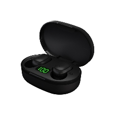 Наушники TWS Maxvi MHF-101BT UP черный, вкладыши, Bluetooth, сенсорное управление, до 4 ч