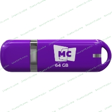Флешка USB MORE CHOICE МФБ64 Purple (4620202558923), 64GB, USB 3.0, R/W 25/15, фиолетовый