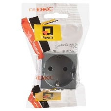 Розетка DKC Avanti 4404002 1-м 2 модуля, 