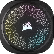 Система жидкостного охлаждения Corsair NAUTILUS 240 ARGB (240мм, черный, ARGB/ Fans: 2x120мм, 74.37CFM, 34dBA, 2100RPM/ S: 1851, 1700, AM5, AM4)