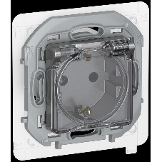IEKINSPIRIA Розетка 1-местная с заземлением с защитными шторками и крышкой 16А IP44 6737421 алюминий IEKINSPIRIA Розетка 1-местная с заземлением с защитными шторками и крышкой 16А IP44 6737421 алюминий