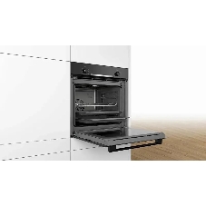 Духовой шкаф электрический Bosch HBA530BB0S черный/серебристый