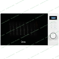 Микроволновая печь Midea AM720C2VR-W белый, 20 л, 700 Вт, переключатели - кнопки, поворотный механизм