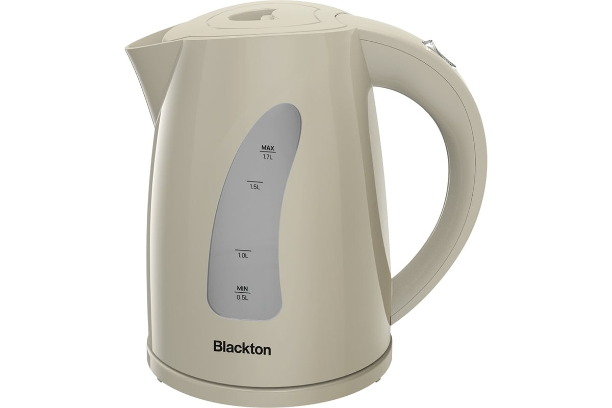 Электрочайник Blackton Bt KT1706P бежевый, 1.7 л, 2200 Вт, скрытый нагревательный элемент