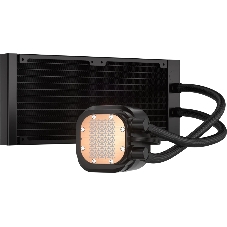 Система жидкостного охлаждения Corsair NAUTILUS 240 ARGB (240мм, черный, ARGB/ Fans: 2x120мм, 74.37CFM, 34dBA, 2100RPM/ S: 1851, 1700, AM5, AM4)