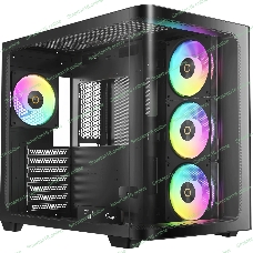 Компьютерный корпус Ocypus Iota C70 BK Curve ARGB Digital (Iota-C70-BKD400CD-GL)