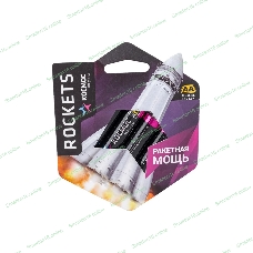 Элемент питания Космос алкалиновый LR6 KOSMOS premium ROCKETS (блист. 4шт)