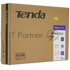 Коммутатор Tenda TEG1024D, 24×1 Гбит/с, неуправляемый