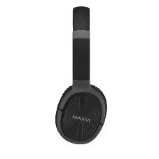 Беспроводные полноразмерные наушники Maxvi MHF-203BT черные, Bluetooth 5.3\FM\MP3\300 мАч\микрофон
