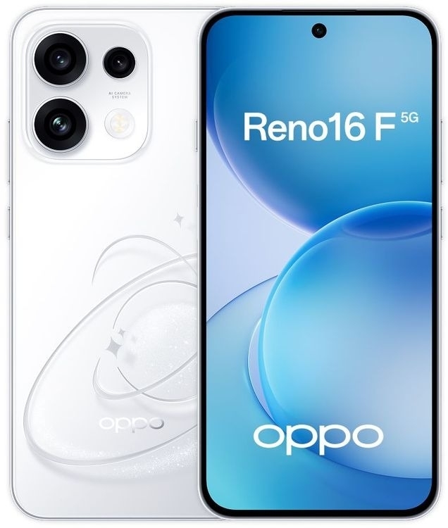 Смартфон Oppo CPH2859 Reno16 F 12/256Gb белый