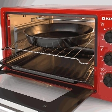 Мини-печь KRAFT KN-MO 3902 FKR красный