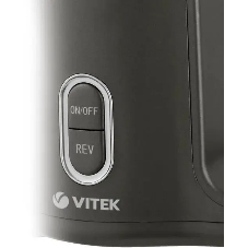 Соковыжималка Vitek VT-3715 чёрный, шнековая горизонтальная, 300 Вт, 280 мл, электронное, реверс