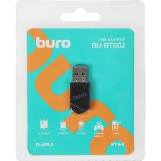 Адаптер USB Buro BU-BT602 BT6.0+EDR class 2 20м черный