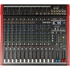 Микшерный пульт PROEL [MQ1642X] 16-ти канальный, 24 бит/48 кГц DSP, Bluetooth, медиа-плеер, 8x Combo XLR микр./лин. входа, 4x XLR+1/4